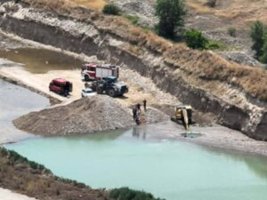 Septemvri Belediyesi'nde Taş Ocaklarına Yasadışı Madencilik Denetimi