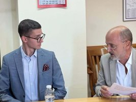 Sağlık Sigortası Kurumu Yönetimi, 'Diagnoza Bulgaria' Platformunun Kurucusuyla Görüştü