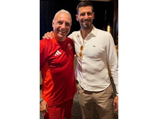 Stoiçkov, New York'ta Djokovic'le Buluştu