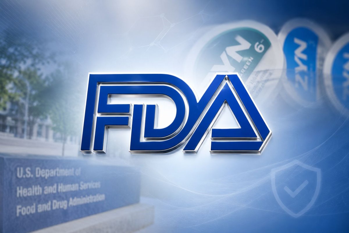 FDA, Nikotin Poşetlerine Modifiye Edilmiş Risk Statüsü Verdi