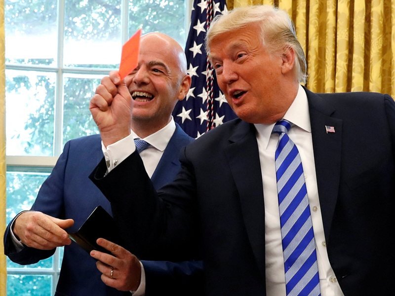 Donald Trump, FIFA Başkanı'nı Arayarak Dünya Kupası'nı Durdurmakla Tehdit Etti