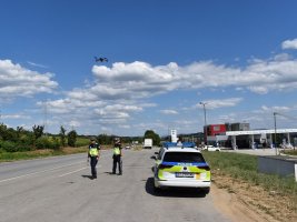 Veliko Tarnovo'da Drone ile Trafik Denetimi: 36 Sürücüye Ceza