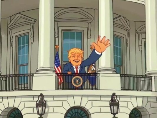 Trump, Uzaylılı Animasyonda Süper Kahraman Olarak Gösterildi