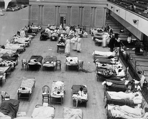 İspanyol gribi 50 milyondan fazla insanı öldürdü. FOTOĞRAF: KAMU MALI