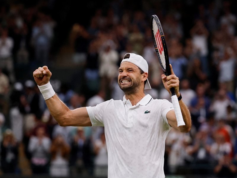 Grigor Dimitrov ve Matteo Berrettini Wimbledon'da Cumartesi Günü Yaklaşık 19.00'da Karşılaşacak