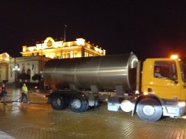 Sofya'da Sokak Yıkama Çalışmaları Bu Hafta Lozenets ve Triaditsa'da