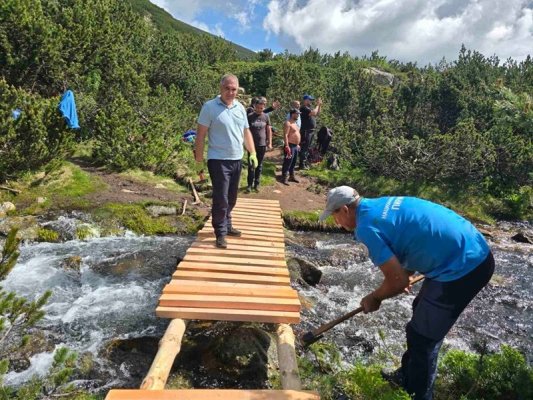 Pirin Milli Parkı'nda Turist Patikalarındaki Köprüler Yenilendi