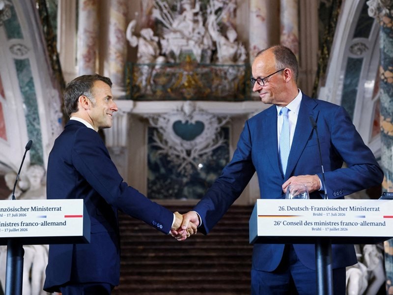 Macron ve Merz, Fransız-Alman Motoruna Son Bir İvme Kazandırmaya Çalışıyor