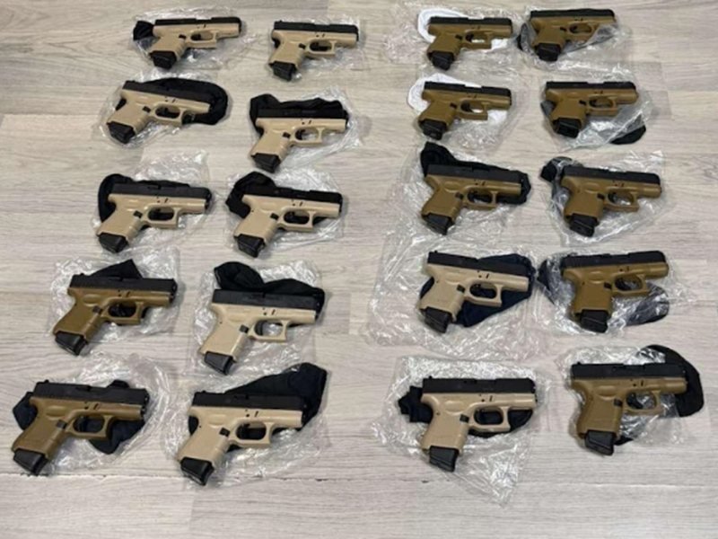Kapitan Andreevo'da 20 Kaçak Tabancayla Yakalanan İki Gürcü