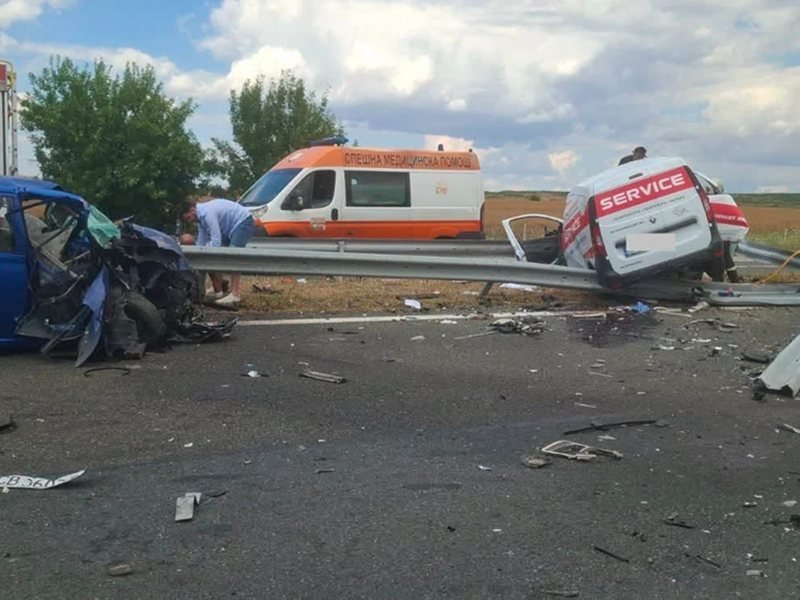 Yambol'da BG-ALERT Sistemi Devreye Sokuldu: Trakya Otoyolu'nda Ağır Kaza