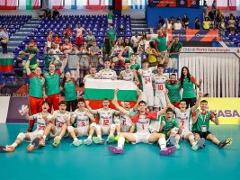 Bulgaristan 18 Yaş Altı Voleybolda Avrupa Üçüncüsü: İtalya'ya 3-0 Set Geçilmedi