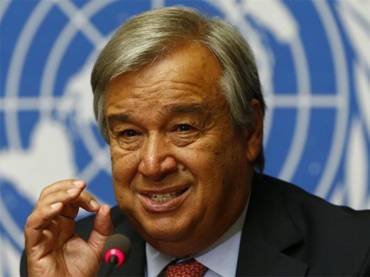 Guterres Bugün Kıbrıs'ta, Türk Dışişleri Bakanı'yla Suriye ve Ada Ziyaretlerini Görüştü