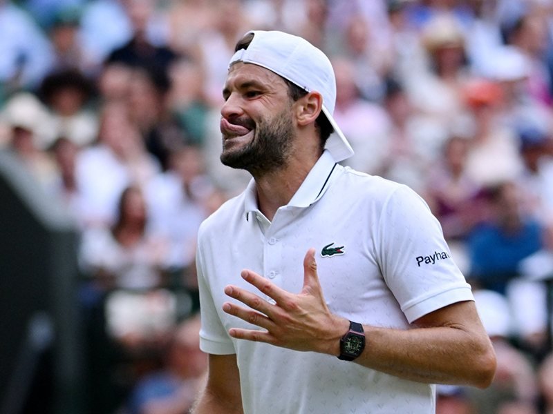 Grigor Dimitrov, Wimbledon'da Son Britanyalı Tenisçiyi Yendi