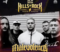 İngiliz Metalcore Grubu Malevolence Hills of Rock’ta Sahne Alacak