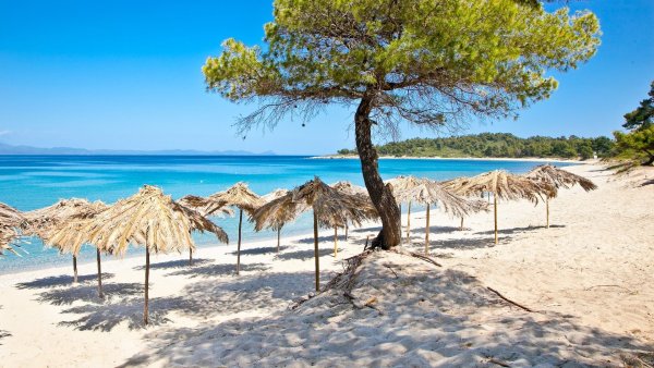 Halkidiki'de Plajlara Sıkı Denetim: Şezlong Kaosu Bitti, 150 İşletmeye Ceza Yağdı