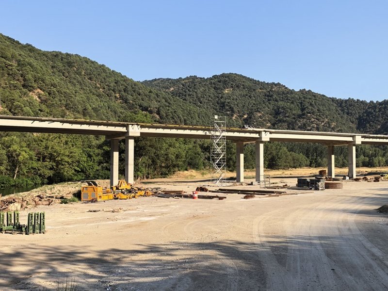 Kresna Çevre Yolu Tünellerinde Kazı Çalışmaları Yüzde 50'yi Aştı