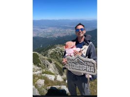 Oyuncu Boyko Krastanov, Kızıyla Birlikte Todorka Zirvesi'ne Tırmandı