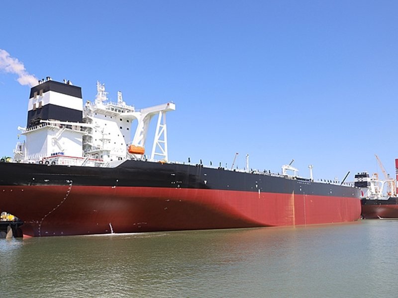 Çin'de 300 Bin Tonluk Süper Tanker İnşa Edildi