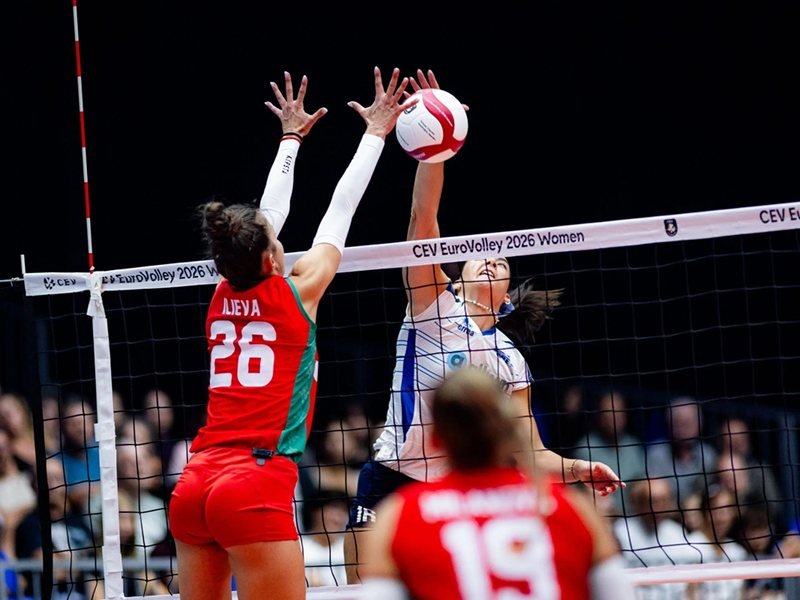 Bulgar Voleybol Takımı Yunanistan'a Karşı İlk Mağlubiyetini Aldı