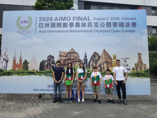 Starazagoralı Matematikçiler Hanoi'deki AIMO Open Finalinde Dört Madalya Kazandı