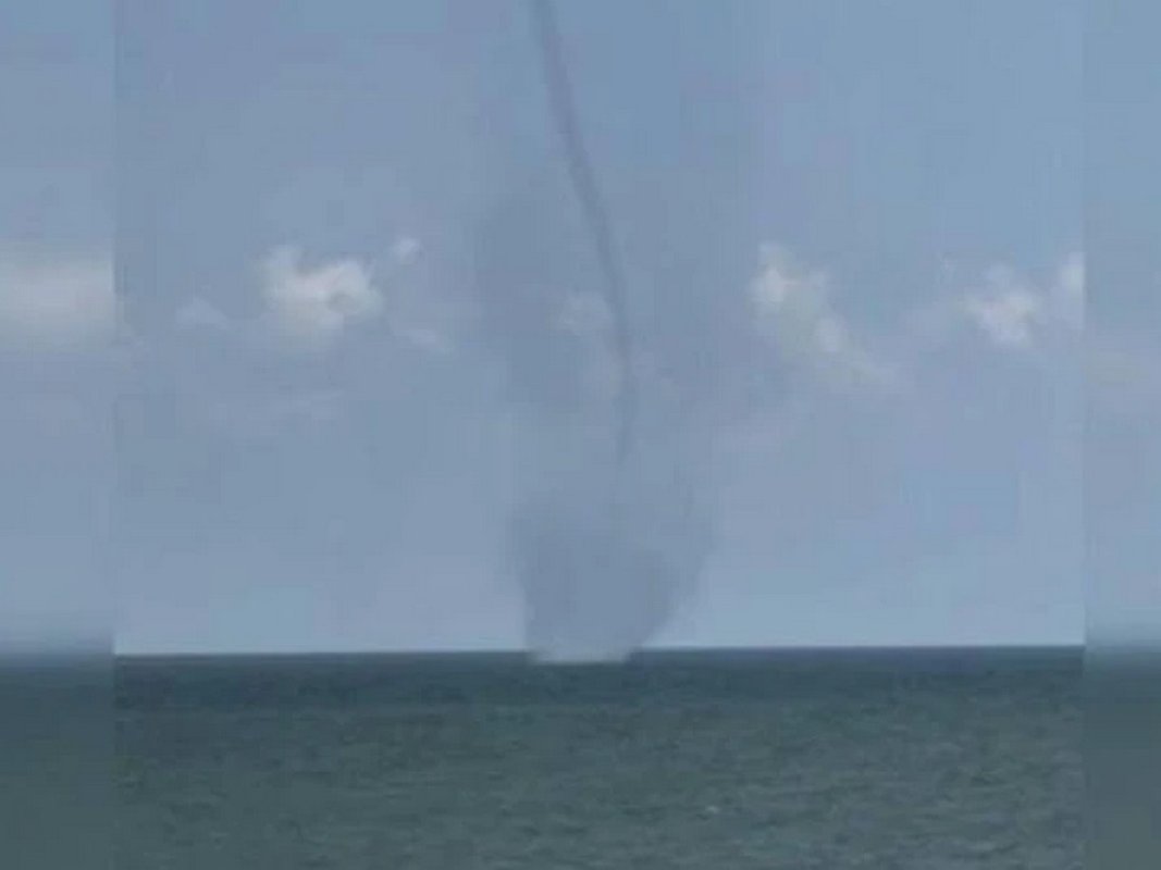 Karadeniz'de Su Tornado Görüldü