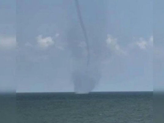 Karadeniz'de Su Tornado Görüldü