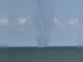 Karadeniz'de Su Tornado Görüldü