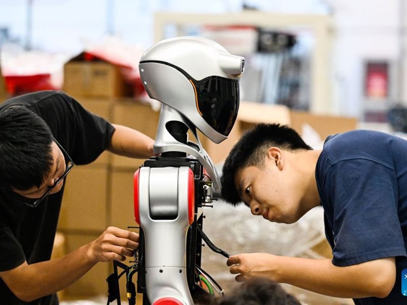 Çin'de Robotik Endüstrisi Tiencin Kentinde Hızla Gelişiyor