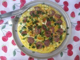 İspanyol Usulü Patatesli Omlet