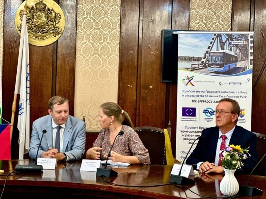 Rusçuk ve Gürgiovo Arasında Elektrikli Otobüslerle Ulaşım Sağlanacak