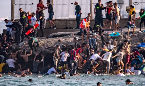 80 Bin Migrant AB'ye Girdi, Fas İspanya'yı Suçluyor