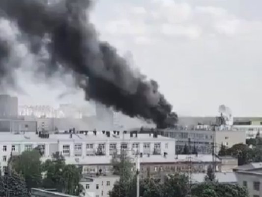 Rusya Uzay Ajansı Roskosmos'un Araştırma Merkezi'nde Büyük Yangın