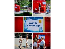 Pazarcık Belediyesi Sıcak Havalarda Ücretsiz Su Dağıtıyor