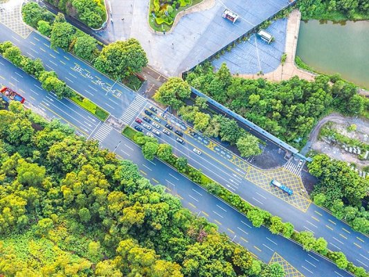 Çin'de 2450 Km Yeni Şehir Yeşil Alanları İnşa Ediliyor