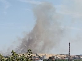 Asenovgrad Yakınlarında Yangın Çıktı