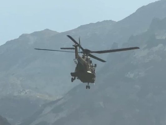 Rila Dağları'nda Askeri 'Cougar' Helikopter, Kafatası Kırılan Turisti Kurtardı