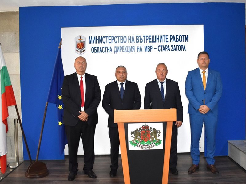 Dimitır Maşov, Stara Zagora'da İçişleri Bakanlığı Bölge Müdürlüğü'ne Geçici Atandı
