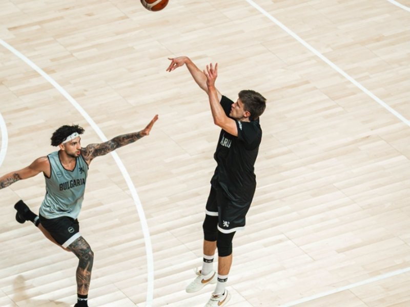 Bulgaristan Basketbol Milli Takımı Kontrol Maçları İçin Hazırlanıyor