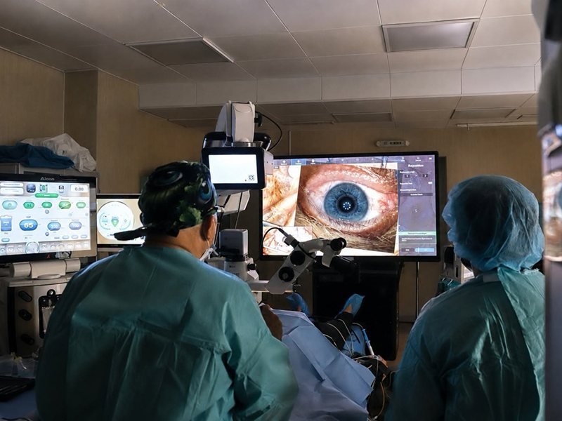 Bulgaristan'da Göz Hastalıkları Kliniğinde Modern 3D Skener