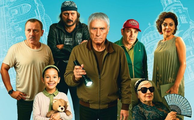 Vasil Banov'un (ortada) son rolü 'Doğum Günü' filminde.
