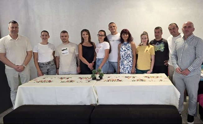Учредяването на структурата на управляващата партия в община Минерални бани. Снимка: Фейсбук на "Прогресивна България"