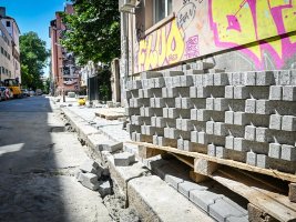 Sofya'da 2026 Başından Beri 28 Bin Metrekare Yeni Kaldırım Yapıldı