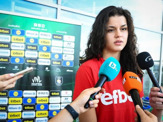Mikaela Stoyanova: Avrupa Şampiyonası'nda Kazanmak İstiyoruz