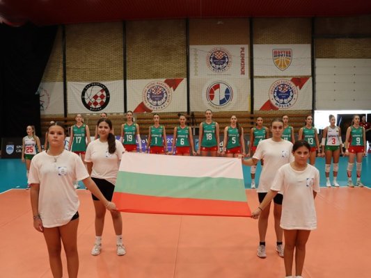 Bulgaristan Genç Kadın Voleybol Takımı Rusya'ya Karşı Maçı Kaybetti
