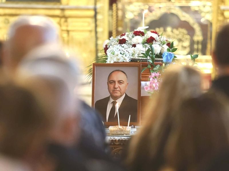 Bulgaristan'da Eski Adalet Bakanı Anton Stankov'un Cenaze Töreni