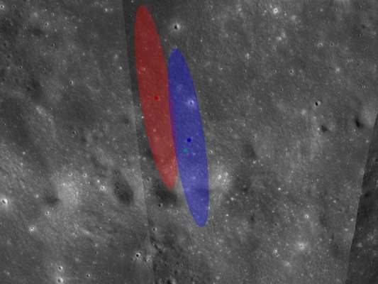 NASA, SpaceX Roketinin Ay'a Çarpma Sonrasını Paylaştı