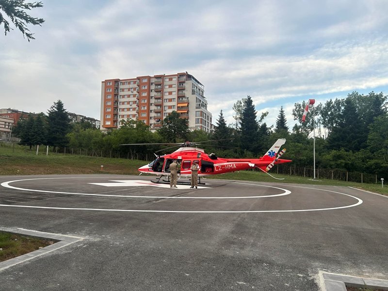 Gabrovo'daki Motosiklet Festivalinde Ağır Yaralanan Sürücü İçin Hava Ambulansı Seferber Edildi
