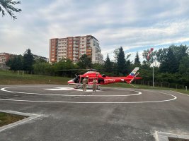 Gabrovo'daki Motosiklet Festivalinde Ağır Yaralanan Sürücü İçin Hava Ambulansı Seferber Edildi