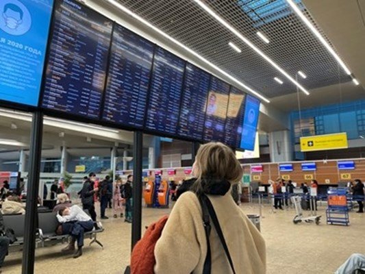 Sofya Havalimanı'nda Uçak İniş Problemi