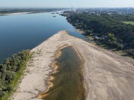 Dunav Nehri'nde Rekor Düşük Seviye